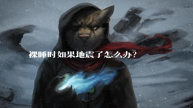 裸睡时如果地震了怎么办？