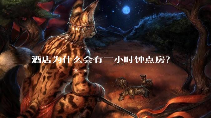 酒店为什么会有三小时钟点房？